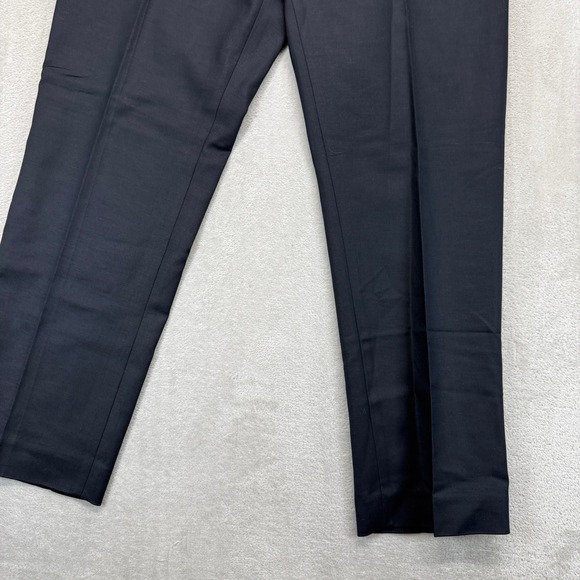 Cabi Pants Women's 6 Pure Black Go To Trousers Ankle Length Straight Leg Stretch - Picture 2 of 13